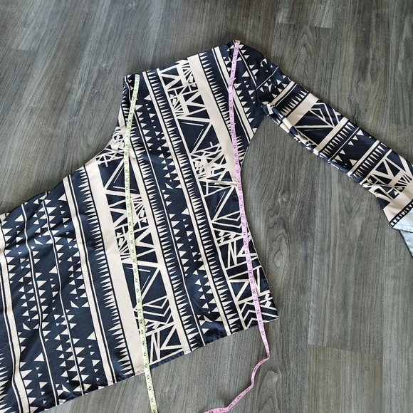 NWT Aztec Asymmetrical Dress - Picture 9 of 16